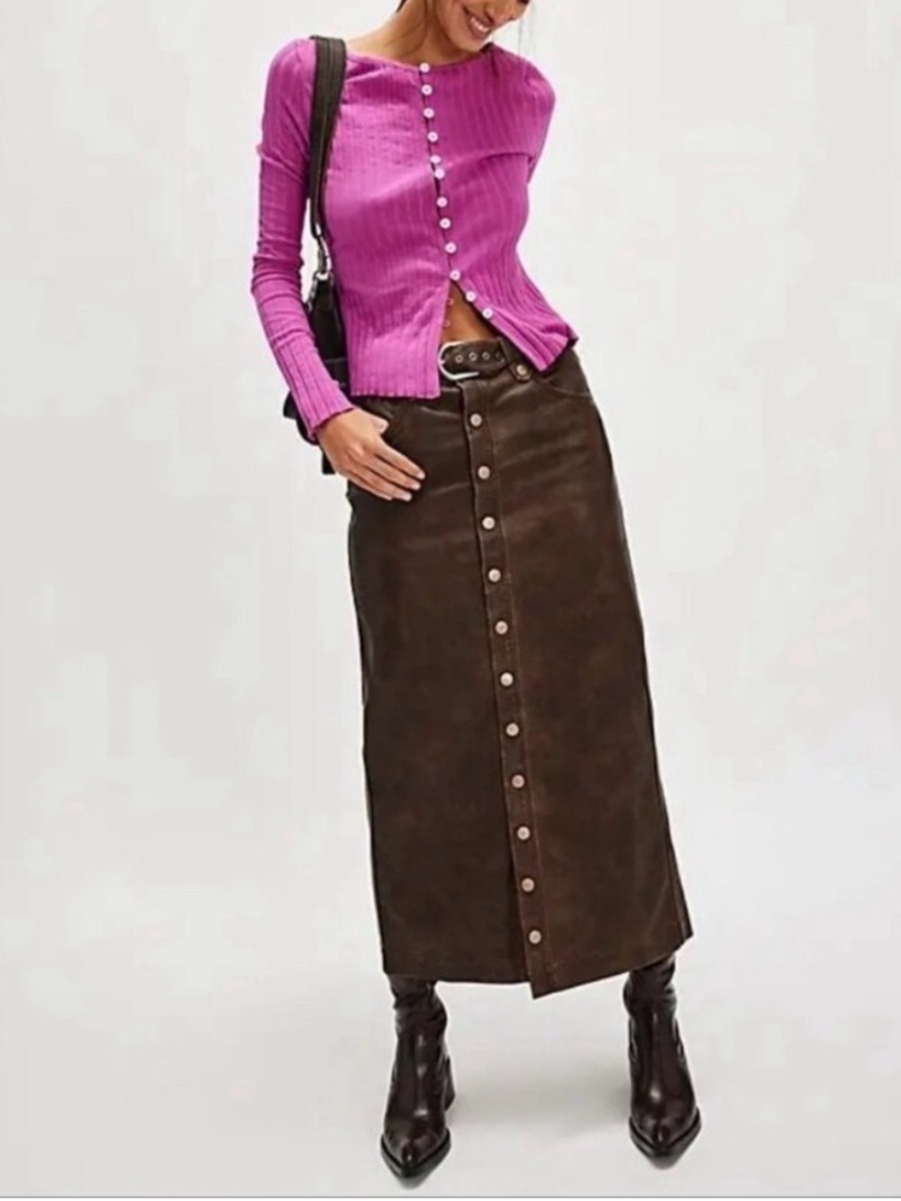 Free People Tilly Long-Sleeve Cardi. Cardigan Sweater XS ORIGINAL PRICE $58